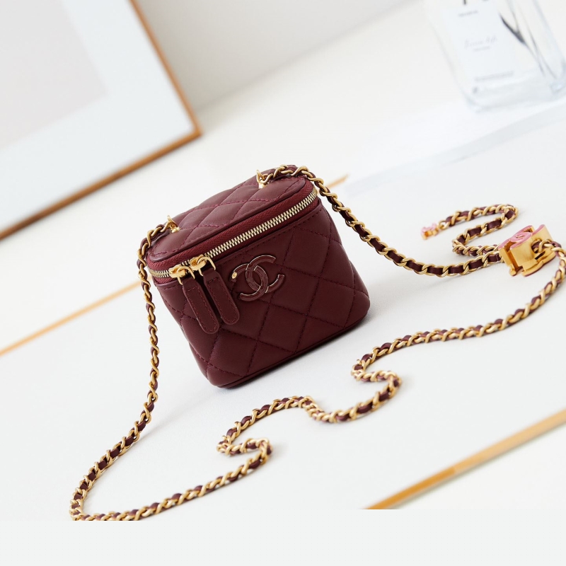 Ch*el cosmetic bags